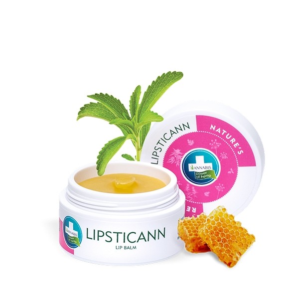 Annabis Lipsticann konopljin balzam za ustnice s čebeljim voskom 15ml