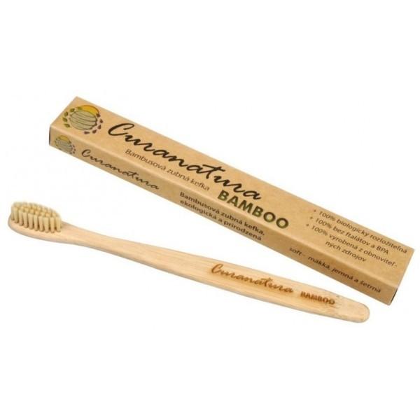 Curanatura Bamboo extra soft zobna ščetka iz bambusa