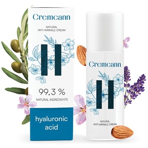 Annabis Cremcann Hyaluron naravna konopljina krema za obraz s hialuronsko kislino, 50 ml