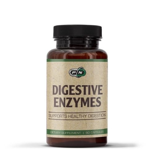 Pure Nutrition Digestive Enzymes - prebava, 50 kapsul