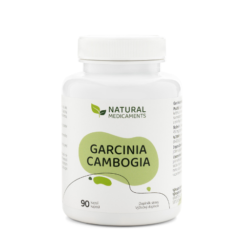 Natural Medicaments Garcinia Cambogia - nadzor telesne teže, povečanje občutka sitosti, 90 kapsul
