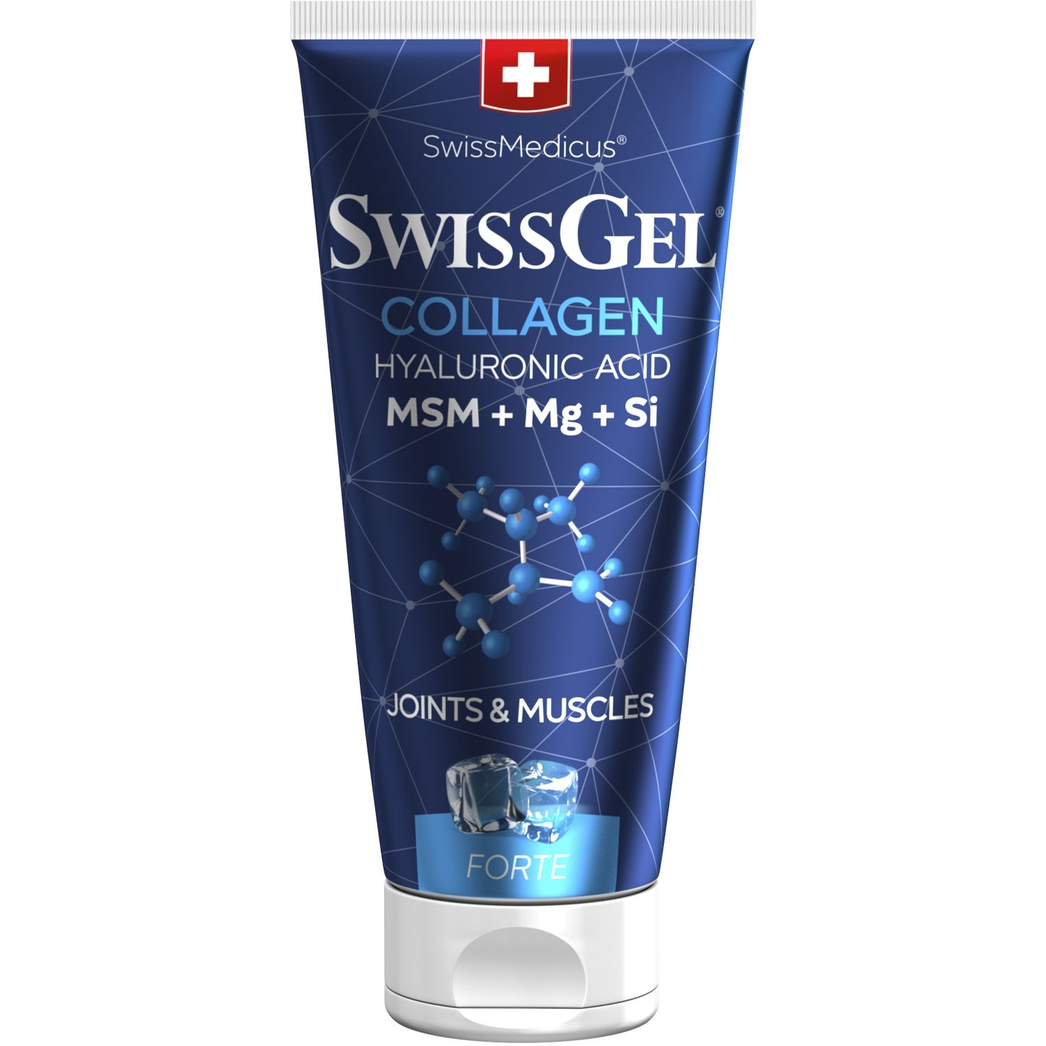 SwissGel hladilno mazilo z morskim kolagenom FORTE, 200ml