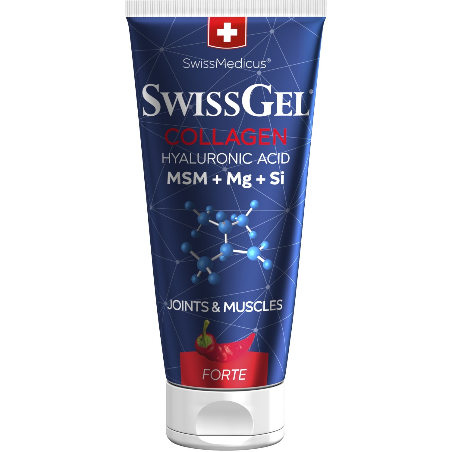 SwissGel grelno mazilo z morskim kolagenom FORTE, 200ml