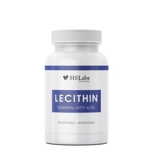 HS Labs Lecithin 1200 mg - lecitin, 90 mehkih kapsul