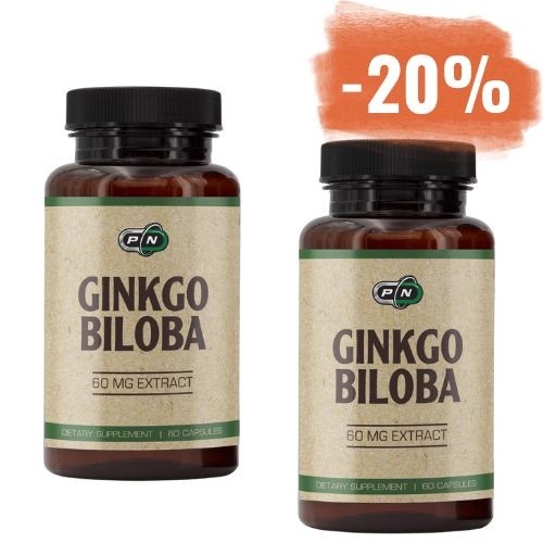 2x 60 kapsul Pure Nutrition Ginkgo Biloba 60 mg