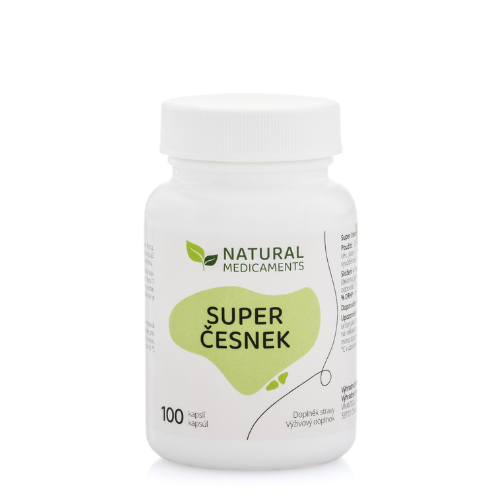 Natural Medicaments Super Česen, 100 kapsul