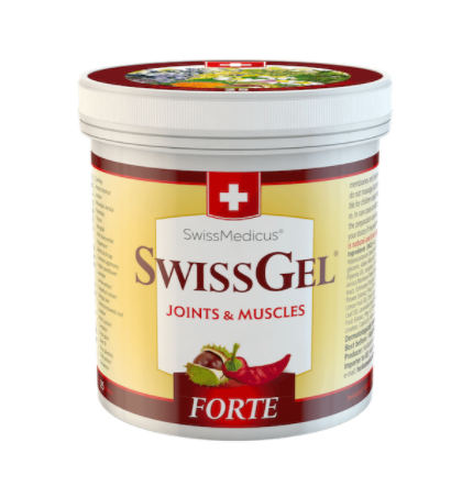 SwissMedicus Konjski balzam FORTE grelno mazilo, 250ml