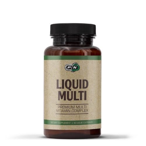 Pure Nutrition Liquid Multi - Premium kompleks 29 vitaminov in mineralov, 90 mehkih kapsul