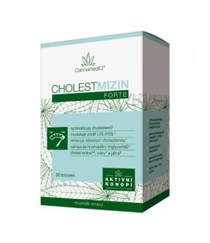CannamediQ Cholestmizin FORTE, 30 tablet - vzdrževanje normalne ravni holesterola v krvi