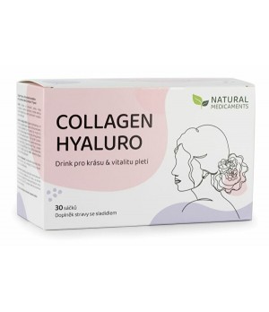 Natural Medicaments Collagen Hyaluro, 30 vrečk